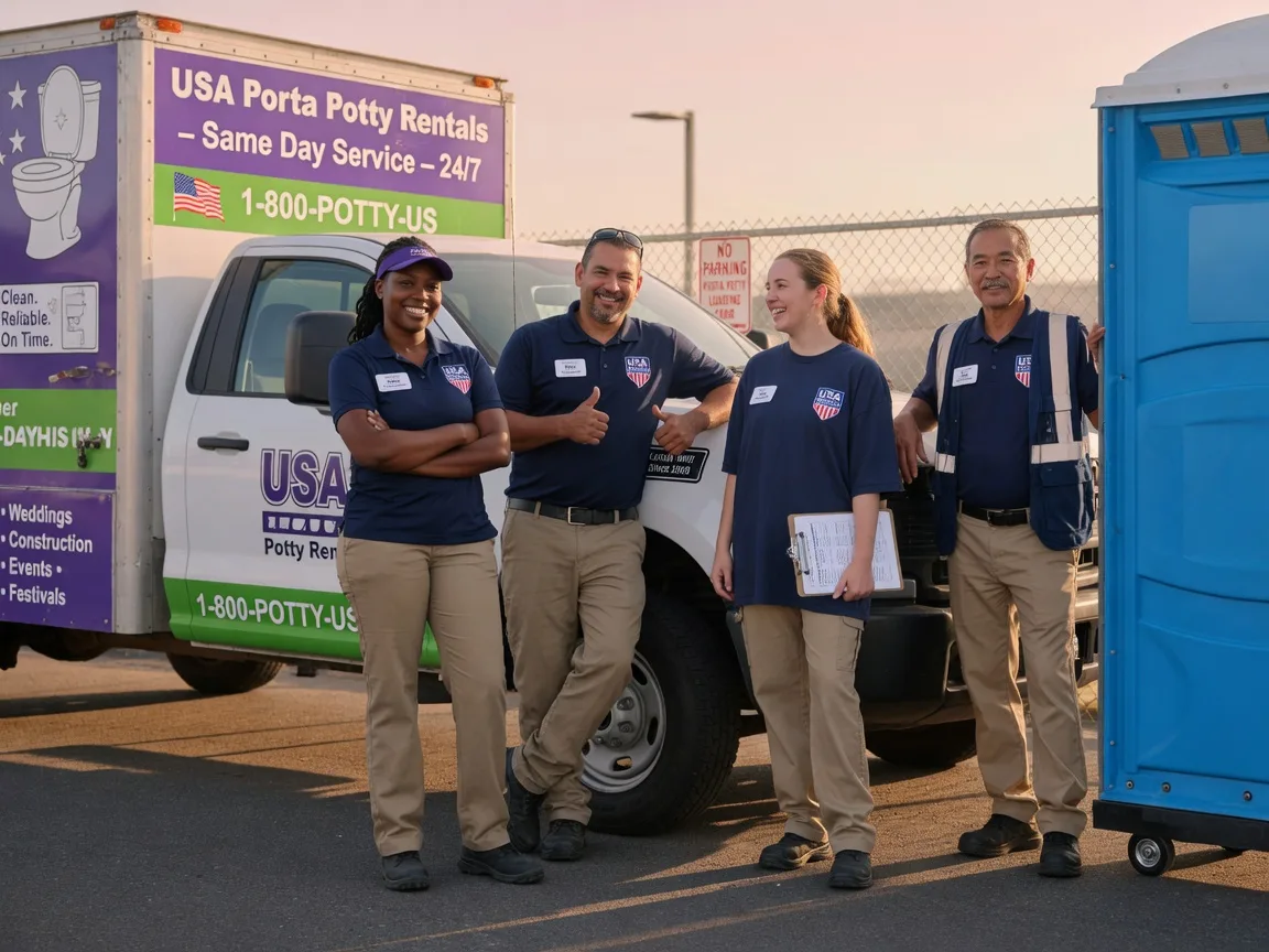 Porta Potty Rental company in Saratoga, NC